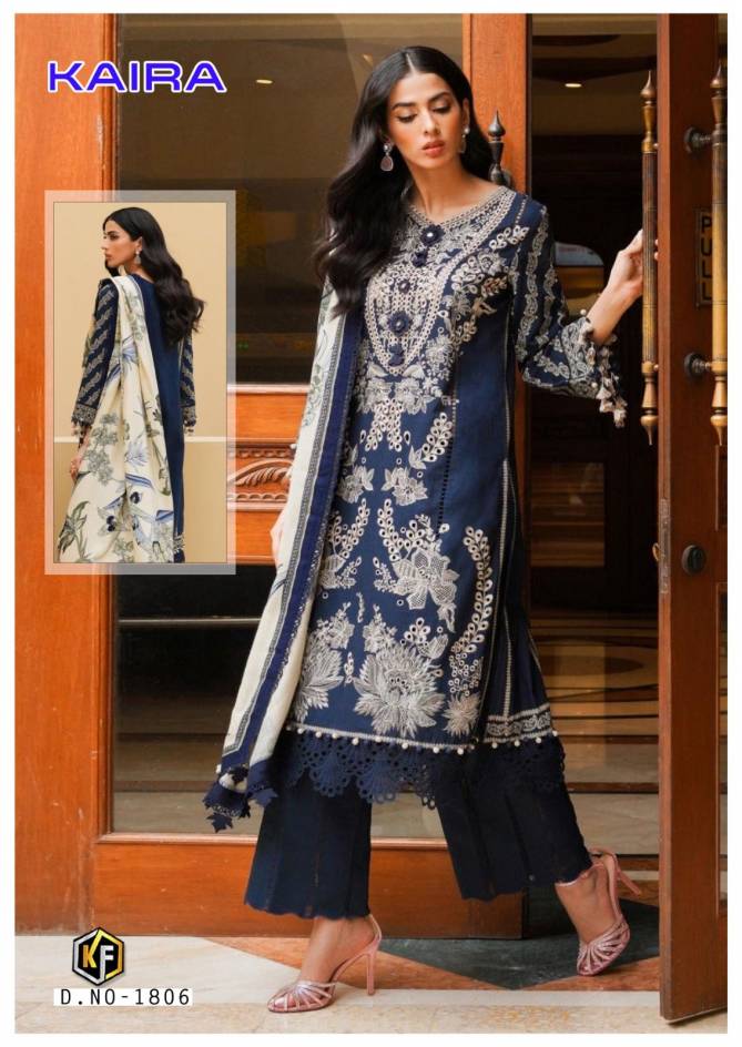 Kaira Vol 18 By Keval Fab Pure Cotton Pakistani Dress Material Wholesale Price In Surat